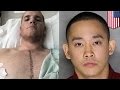 Hero Stabbed: Suspect arrested for stabbing of French train hero Spencer Stone - TomoNews