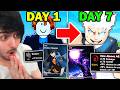 I Spent a Week Becoming OVERPOWERED in Roblox Anime Card Clash