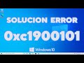 Fix Windows 10 Update Error 0xc1900101 [Solution]