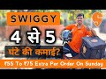 Part Time Earning Of A Swiggy Delivery Boy || Food Delivery Jobs || Rahul Vlogs BR32