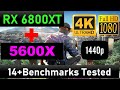 New RX 6800XT Benchmarks Ryzen 5600X 1080p, 1440p, 4K Performance Boost with Ultra High Settings