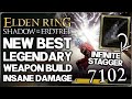 Shadow of the Erdtree - This New CRAZY Weapon Combo BREAKS Bosses - Best Build Guide Elden Ring DLC!