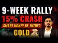 “Gold \u0026 Silver 9-Week Rally | 15% Crash | Smart Money Re-Entry?” | Vikash Bagaria