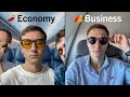 De economy a Business, con Iberia