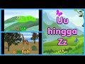 Mari Belajar Suku Kata Haiwan (3D Animasi)- Uu hingga Zz