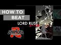 How to Defeat THE FINAL BOSS : LORD RUSE in Shinobi: Art of Vengeance | Step-by-Step Guide