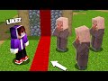 Minecraft Villagers SPLIT The Village in HALF!!