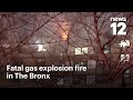 1 dead in gas explosion fire at Bronx NYCHA complex, 150 displaced | News 12