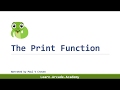 04 - The Print Function