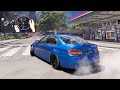 BMW M5 Street Drifting - The Crew Motorfest (Steering Wheel) Gameplay