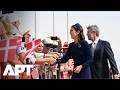 Denmark’s King Frederik X And Queen Mary Greet Supporters In Canberra | APT