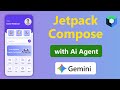 Build a Modern Dashboard UI using Gemini Agent in Android Studio | Jetpack Compose Tutorial