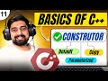 Constructor, destructor and Copy Constructor in C++