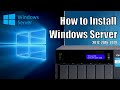 QNAP NAS - How to Install Windows Server 2016 and 2019
