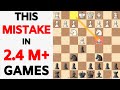 Most Common Chess Opening MISTAKE | Key Tactical Pattern