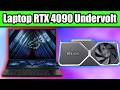 Undervolt your Laptop RTX 4090 for more FPS and Lower Temperature! - Tutorial