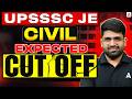 UPSSSC JE Civil 2026 Expected Cut-Off | Safe Score \u0026 Analysis | #UPSSSCJE #CutOff