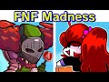 Friday Night Madness Combat Cancelled Build (FNF) (Agent GF/BF/Hank/Tricky)