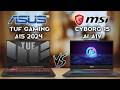 Tuf Gaming A15 2024 vs Cyborg 15 AI A1V | 👍Best Entry Gaming Laptop 2024 | Tech compare
