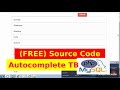 Autocomplete TextBox - AJAX -PHP/MYSQL