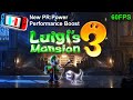 Luigi's Mansion3 | Power Performance Boost | Ryujinx 1.0.0 +fa6231b | 4K 60FPS MOD i9 11900K