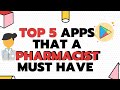 Top 5 apps that a Pharmacist must have | pharma apps | medical apps | #PharmaCtutorial