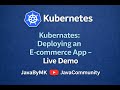Part 4 | Kubernetes Live Demo 🚀 | Deploy E-Commerce Microservices Step-by-Step | Java Community