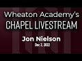 WA Chapel: Jon Nielson