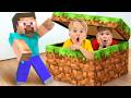 Chris and Michael play Minecraft in real life!