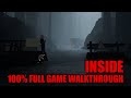 INSIDE - 100% Full Game Walkthrough - All SECRETS (Collectibles) \u0026 Achievements/Trophies