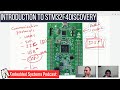 ARM - M: Introduction to STM32F4DISCOVERY board | Embedded Systems podcast, in Pyjama!