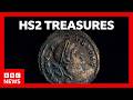 Treasures found on HS2 route stored in secret warehouse | BBC News