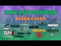 RTX 2070 Super + Ryzen 5 3600 // 18 Game Test (2024) // 1440p