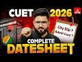 CUET UG 2026 Biggest Update 🚨 Date Sheet, City Slip \u0026 Admit Card कब आएगा? CUET Latest Update