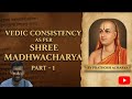Vedic consistancy as per Shree Madhwacharya (part - 1) by prathosh acharya