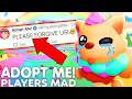 ⚠️ADOPT ME HUGE DRAMA…😬PLAYERS UPSET BECAUSE OF THIS NEW PETS UPDATE! ROBLOX