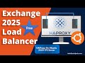 Exchange Server SE Free Load Balancer | Techi Jack