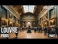 Louvre Museum Paris - Mona Lisa - Walking Tour | 4K 🇫🇷