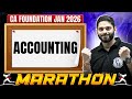 CA Foundation Accounting: Full Day Marathon | Jan 2026 Exams | Accounts Revision | CA Manish Mahajan