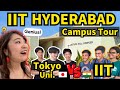 🇮🇳 IIT HYDERABAD Campus Tour 🏫  Japan supported IITH Construction!?