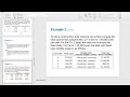 Chapter 13 Video Part 2 -- Break Even Analysis \u0026 Logistic Evaluations