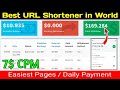 Best Url Shortener to Make Money Highest Paying in 2022 {Daily Payment, No Capture, No Pop ups}