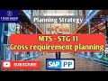 Day 64  - SAP PP Make to Stock Gross Requirement Planning 11 | SAP PP MTS STG 11