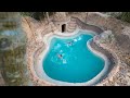 Building a Bushcrafts Underground Hut Around Swimming Pool Underground, Jungle Survival Bushcraft Bu