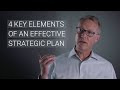 4 Key Elements of an Effective Strategic Plan