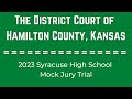2023 Syracuse High School Mock Jury Trial -- State v. Jackson