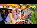 WOULD YOU GO ON THIS TRAIN? | Death railway (Thailand)