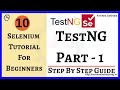 Selenium Tutorial 10 - TestNG Framework for Selenium Part-1 | Install TestNG in Eclipse