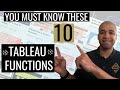 Top 10 Functions in Tableau You Need to Know