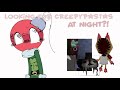 Looking for creepypastas  AT NIGHT Creepypastas: broken scraps, stalking sprout, and organic pebble.